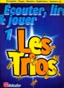 couter, lire, jouer vol.1 - Les Trios pour 3 trompettes/bugles/barytons/euphoniums/saxhorns (frz) partition