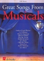 Great songs from musicals (+CD) for horn in f or b flat