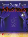 Great Songs from Musicals (+CD): for trombone/euphonium (bass + treble clef)