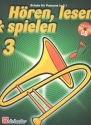 Hren lesen und spielen Band 3 (+CD) Schule fr Posaune im Bass-Schlssel