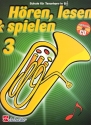 Hren Lesen und Spielen Bd.3 (+CD) Schule fr Tenorhorn in b (Vl-Schlssel)