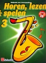 Horen lezen & spelen vol.3 (+CD) voor tenorsaxofoon (nl)
