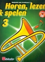 Horen lezen & spelen vol.3 (+CD) voor trombone (bassleutel) (nl)
