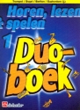 Horen lezen & spelen vol.1 - Duoboek voor 2 trompets/bugels/althoorns/baritons/euphoniums (solsleutel) partituur (nl)