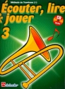 couter, lire, jouer vol.3 (+CD) pour trombone (cl de fa) (frz)