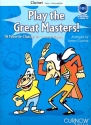 Play the great Masters (+CD) for clarinet