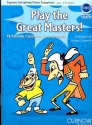 Play the great Masters (+CD) for saxophone in Bb