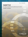 Sanctus for 2 trumpets, horn in F, trombone and tuba (percussion ad lib) score and parts