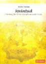 Jovintud (+CD) for tenor saxophone and piano