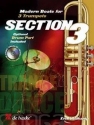 Section 3 (+CD) für 3 Trompeten, Drumset ad lib Partitur und Stimmen