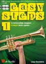 Easy Steps vol.1 (+DVD + 2CD's) voor trompet (incl. MP3, printbare pianopartijen en trio's) (nl)