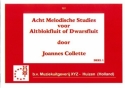 8 melodische studies vol.1 voor Altblockfkluit of Dwarsfluit