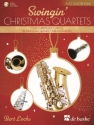 Swingin' Christmas Quartets (+Audio-Online) fr 4 Altsaxophone Partitur und Stimmen
