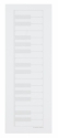 Notizblock Tastatur midi 7,3x20,4cm     90 Blatt