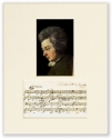 Passepartout Mozart-Portrait 24x30cm