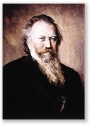 Postkarte Brahms