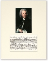 Passepartout Bach-Portrait 24x30cm