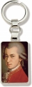 Schlsselanhnger Mozart Portrait 3x4,5cm