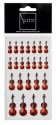 Sticker Geige (2 Blatt) 8x15cm