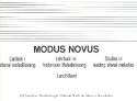 Modus Novus  Lehrbuch in freitonaler Melodielesung