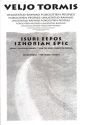 IZHORIAN EPIC FROM FORGOTTEN PEOPLES FOR MIXED CHORUS SCORE (ESTN/EN)