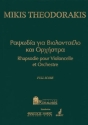 Rhapsodie pour violoncelle et orchestre partition