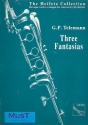 3 fantasias for clarinet solo