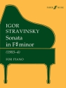 Sonata  f sharp minor for piano