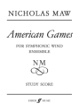 American Games. Wind band (score)  Scores