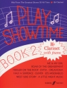 Glover, Fred Play Showtime Book 2 (clarinet & piano)  Clarinet and piano albums