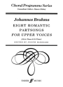 8 ROMANTIC PARTSONGS FOR UPPER VOICES (SSAA/SA) AND PIANO BLEZZARD, JUDITH, ED