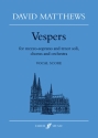 Vespers (vocal score)  Large-scale choral works