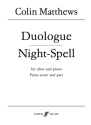Duologue and Night-Spell (oboe & piano)  Oboe and piano