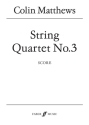 String Quartet No.3 (score)  String quartet/trio