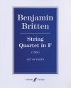 String quartet F major parts