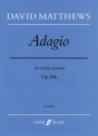 Adagio for string orchestra (score)  Scores