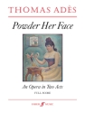 Powder her Face op.14 for 4 voices and chamber ensemble score