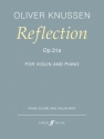 Reflection op.31a for violin and piano