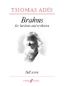 Brahms for baritone and orchestra score