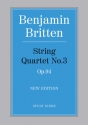 String Quartet no.3 op.94  Study score