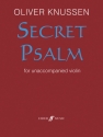 Secret Psalm (score)  Scores
