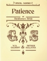 Gilbert, W & Sullivan, A Patience (vocal score)  Shows/Film/TV