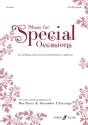 Music for special Occasions - secular for female chorus (mixed chorus (SAB)) and piano,  score