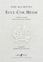 Ecce cor meum for mixed chorus and organ score
