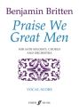 Praise We Great Men (vocal score)  Large-scale choral works