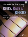 It's never too late to play Blues, Rags and Boogies (+Online Audio) for piano (solo and duet)