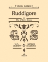 Ruddigore or The Witch's Curse vocal score