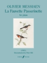 La Fauvette Passerinette (1961) for piano