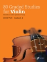 80 graded Studies vol.2 Grade 6-8 for violin