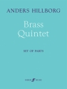 Brass Quintet for 2 trumpets, horn, trombone and tuba set of parts